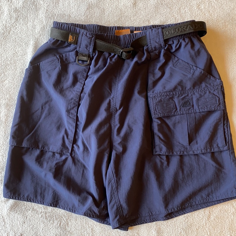 Men’s Colorado Navy Nylon Shorts.